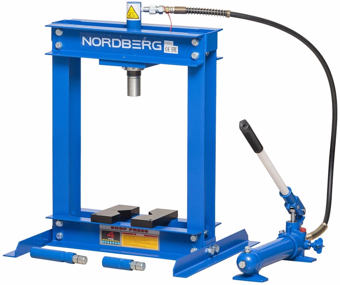 Пресс, усилие 4 тонны NORDBERG ECO N3604L